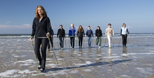 Nordic Walking am Strand